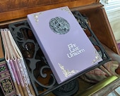 NEW! the Last Unicorn Book- Leatherbound-antique-lilac Wood