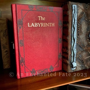 Labyrinth Book livre de A.C.H. Smith Relié en cuir Relié image 10