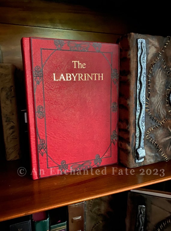 Labyrinth Book book by A.C.H. Smith Leatherbound Hardcover 