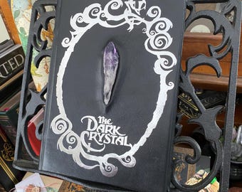 The Dark Crystal Book: Black & Silver Edition with Real Crystal Shard