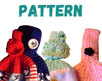Kitchen Towel Topper DIY CROCHET PATTERN