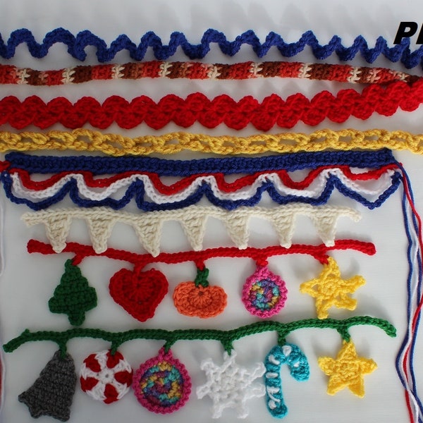 Holiday Garland DIY CROCHET PATTERN