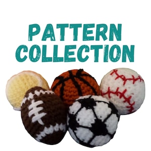 Sports Balls Collection DIY CROCHET PATTERN