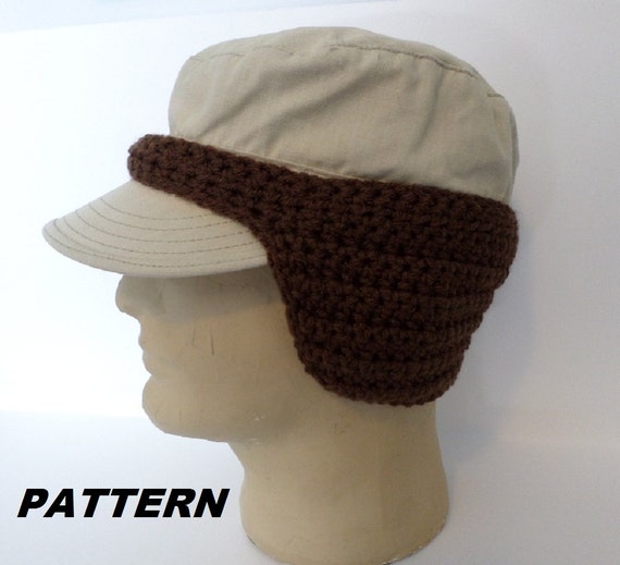 crochet baseball ear warmer pattern