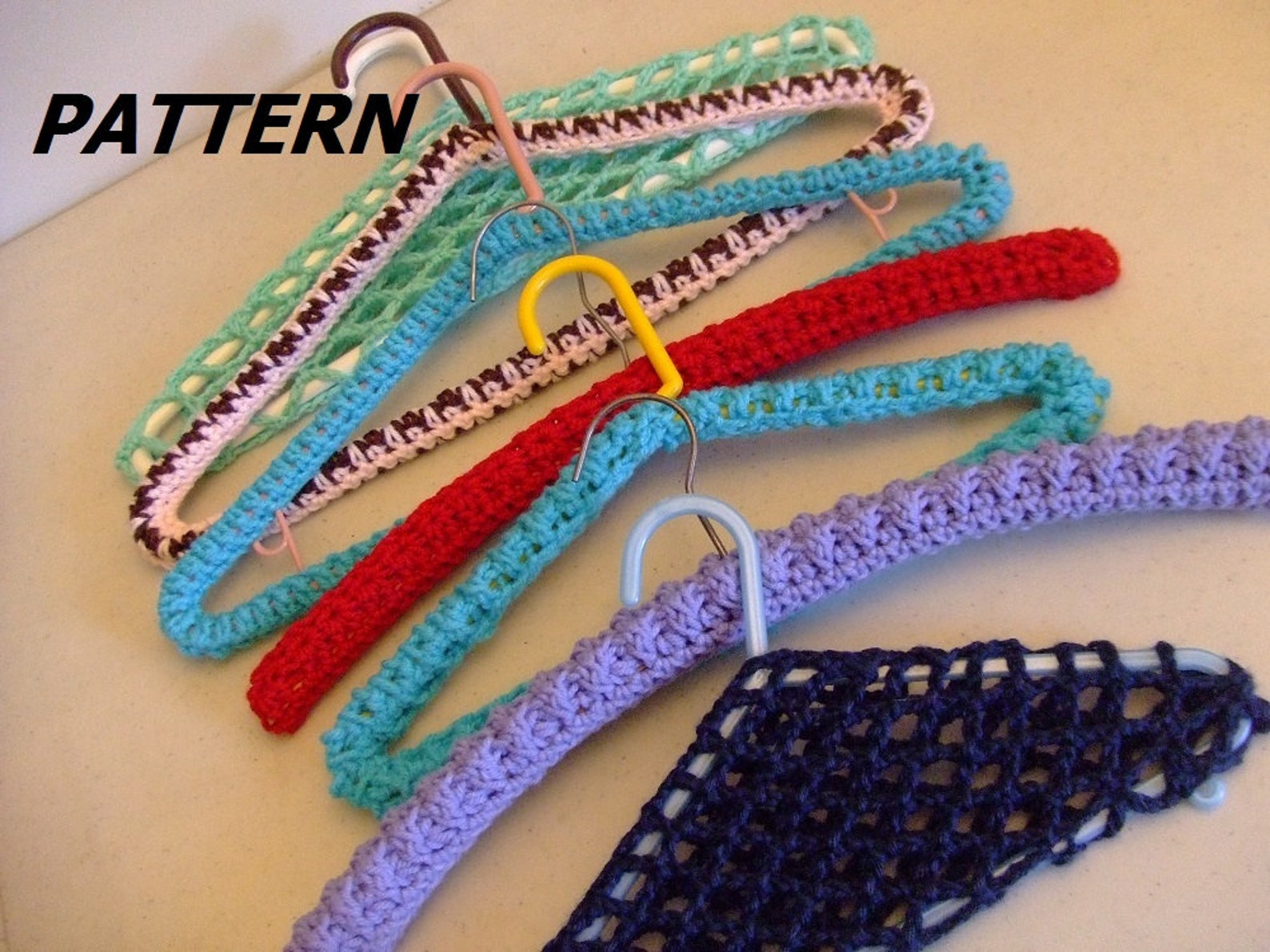 Clothes Hanger Covers DIY CROCHET PATTERN Etsy