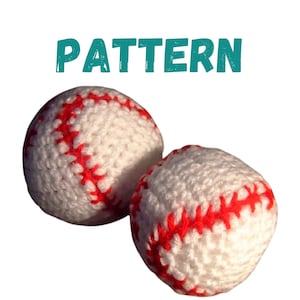 Baseball Balls Sports DIY CROCHET PATTERN
