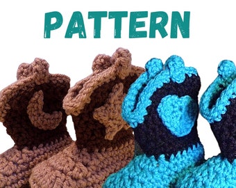 Cuddly Cowboy Boots Crochet Pattern for Babies