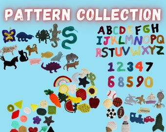 Crochet Montessori Toy Patterns: 95+ Designs (PDF Pattern)