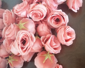 Balloon Mini Ivory Foam Rose Bud Decorations Garland Decor Artificial Gift Birthday Botanics Smash Cake Bride To Be Wedding Decor