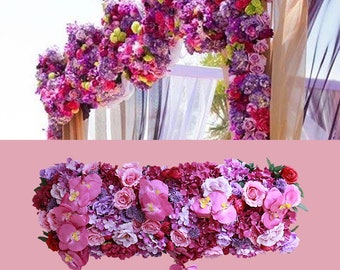 Flower garland, Floral arch,Wedding flower arch, Wedding garland, Chuppah flowers, wedding arbor,table Center piece 3.27ft