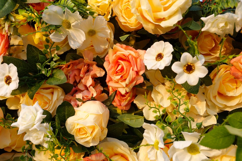 New Design Flower Wall for Wedding Arrangement Event Salon Etsy