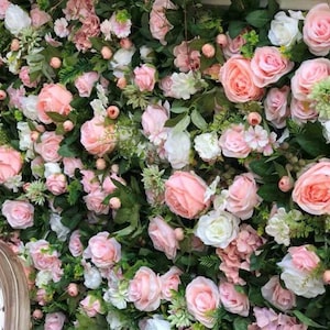 3D Flower Wall Green Plants Wall For Wedding Photography Backdrop Special Event Salon Boutique Shop DecorArrangement Floral Panels 40x60cm