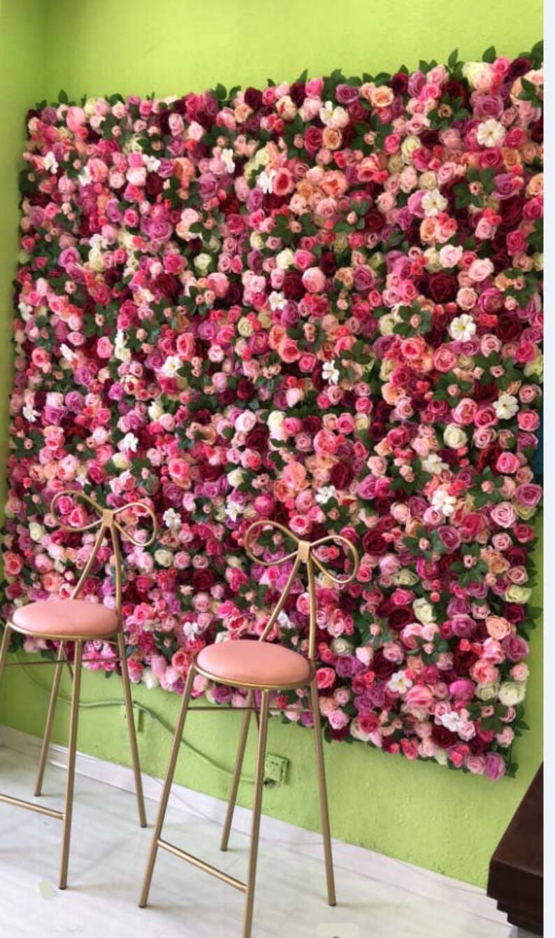 Floral Wall for Wedding Photography Backdrop Bridal Shower Etsy