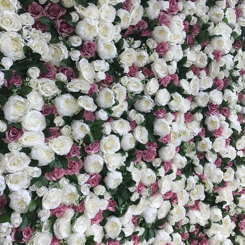 Floral Wall Panel for Wedding Arrangement Fake Flower Wall Etsy UK
