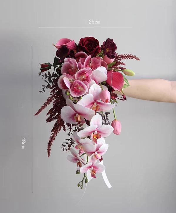 Bouquet Di Rose Artificiali In Seta Astound: Fiori Finti Realistici Per Decorazione Casa, Matrimoni E Feste (Lunghezza 32 Cm)