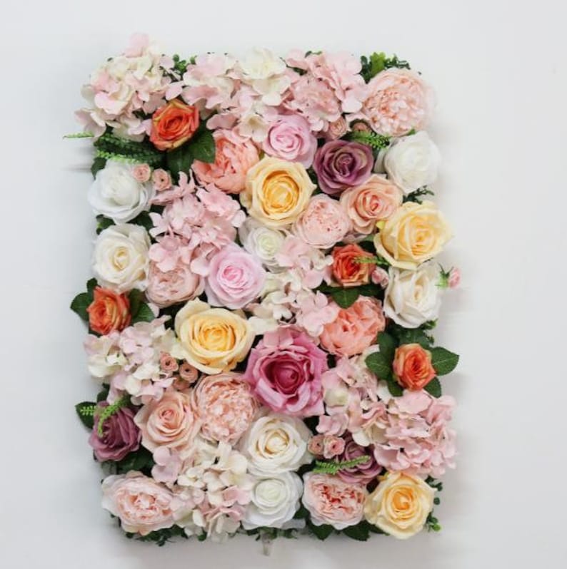 Flower Wall for Wedding Photography Backdrop Baby Shower Etsy