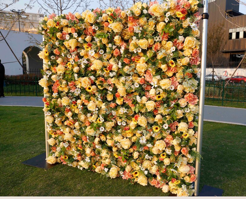 New Design Flower Wall for Wedding Arrangement Event Salon Etsy