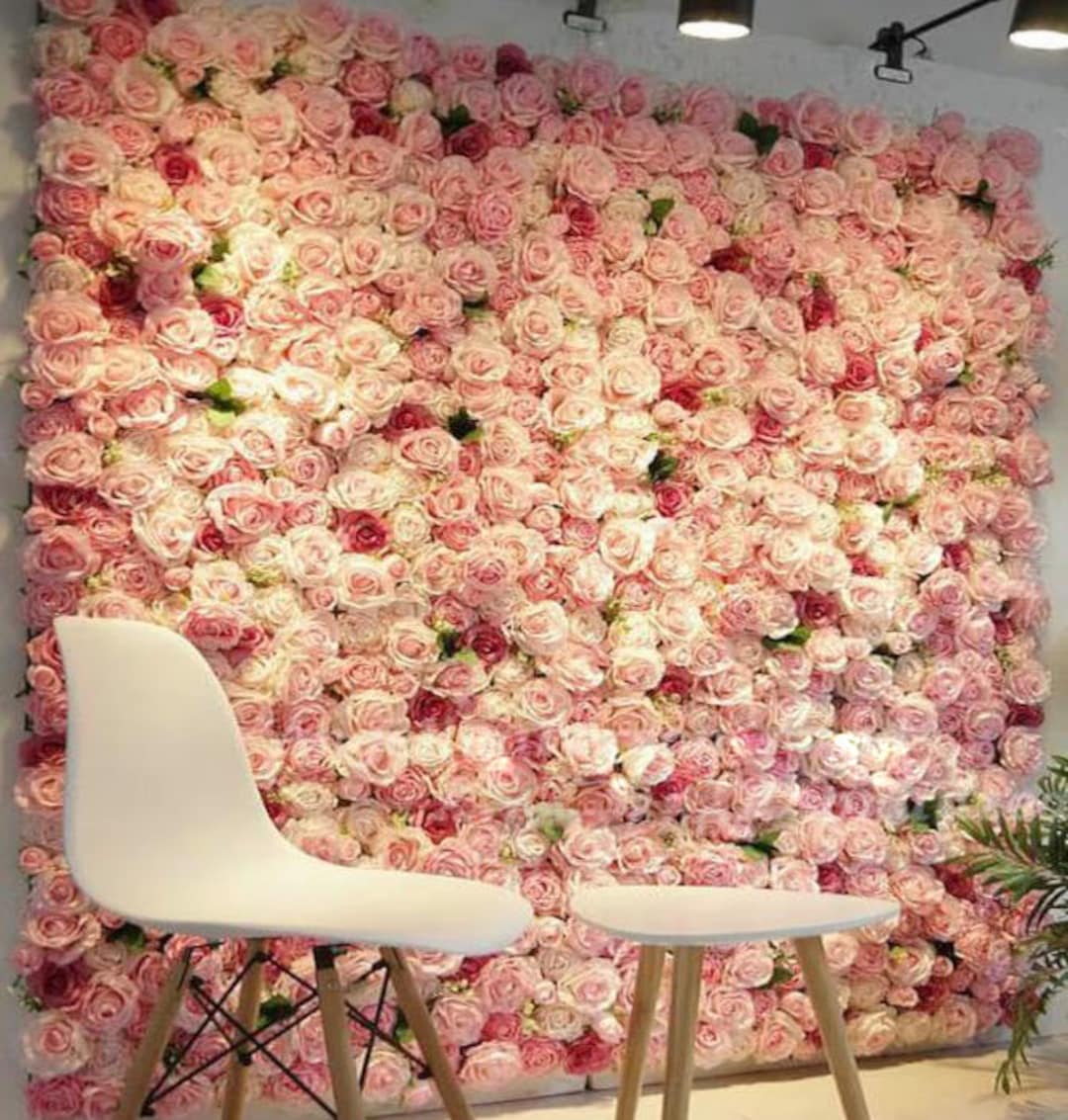 Blush Pink Flower Wall for Wedding Photography Backdrop Baby Shower Special Event Arrangement