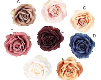 Artifical Simulation Camellia Rose Wedding Floral  Diam.10cm/3.9"  DIY Special Event DIY Accessory Flower heads  30pcs