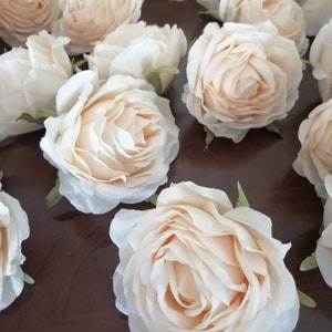 Fiori da matrimonio all'ingrosso 30 teste diam.8 cm simulazione artificiale seta rosa camelia fiore testa decorazione matrimonio fai da te fiore