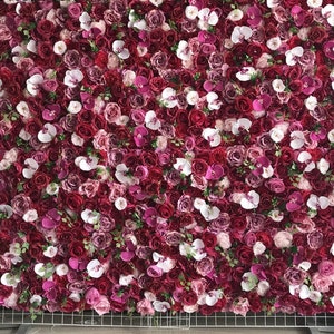 Butterfly Flower Wall  For Wedding Romantic Photography Background Bridal Shower Special Event Salon Decor Floral Panels 40x60cm