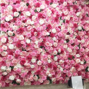 Artificial Simulation Flower Wall Floral Backdrops For Romantic Photography Bridal Shower Baby Shower Special Event Arrangement Panel40x60cm