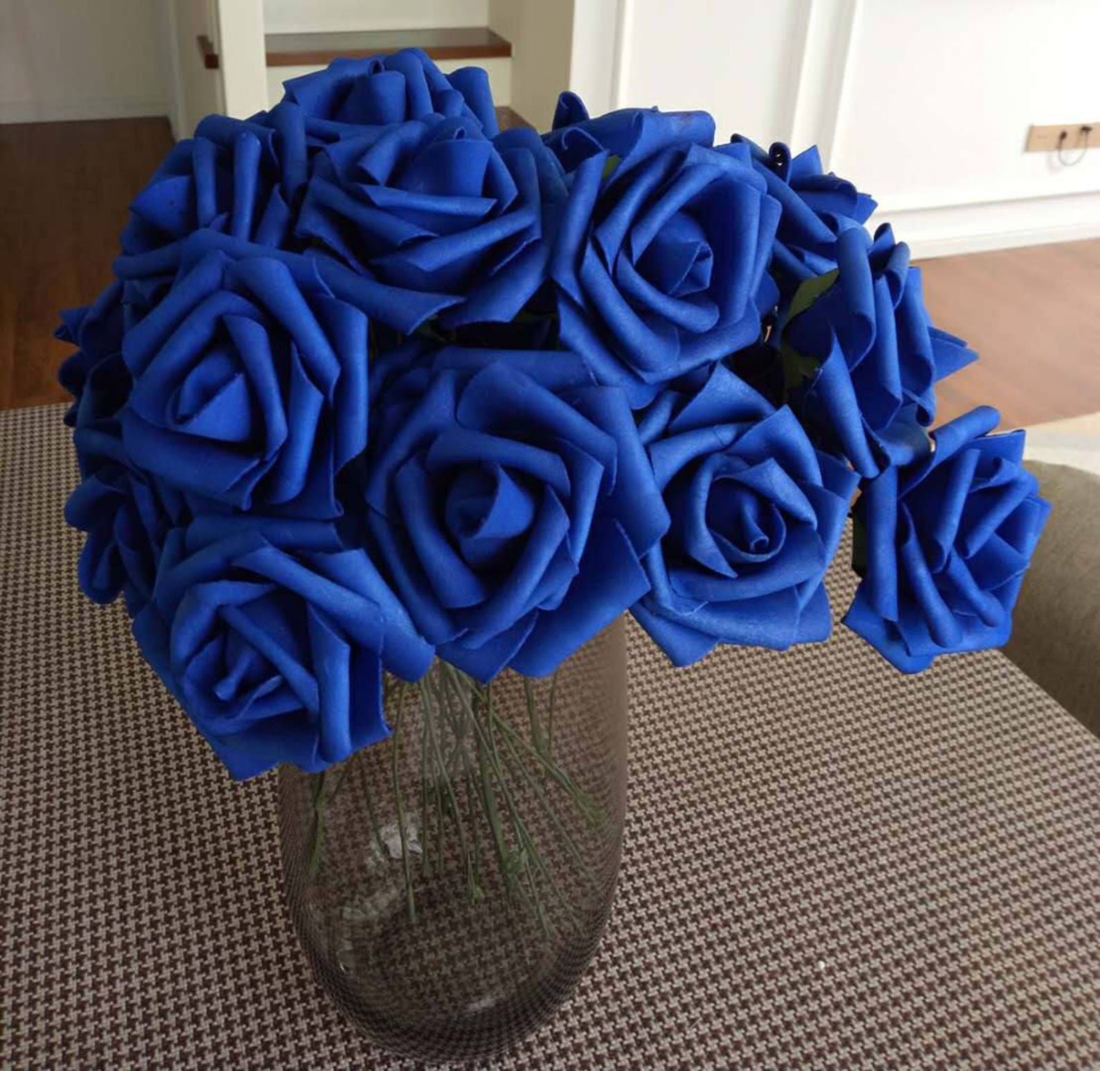 Royal Blue Wedding Flowers PE Foam Flowers Wholesale 100 PCS Etsy