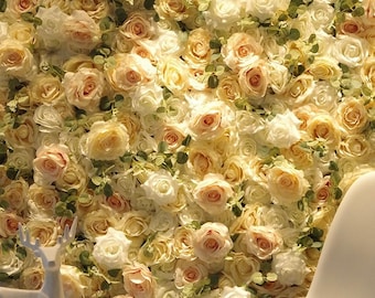 Kunstmatige simulatie bloemenmuur voor bruiloft fotografieachtergrond babyshower speciaal evenement arrangement decor bloemenpanelen 15,75x23,62inch