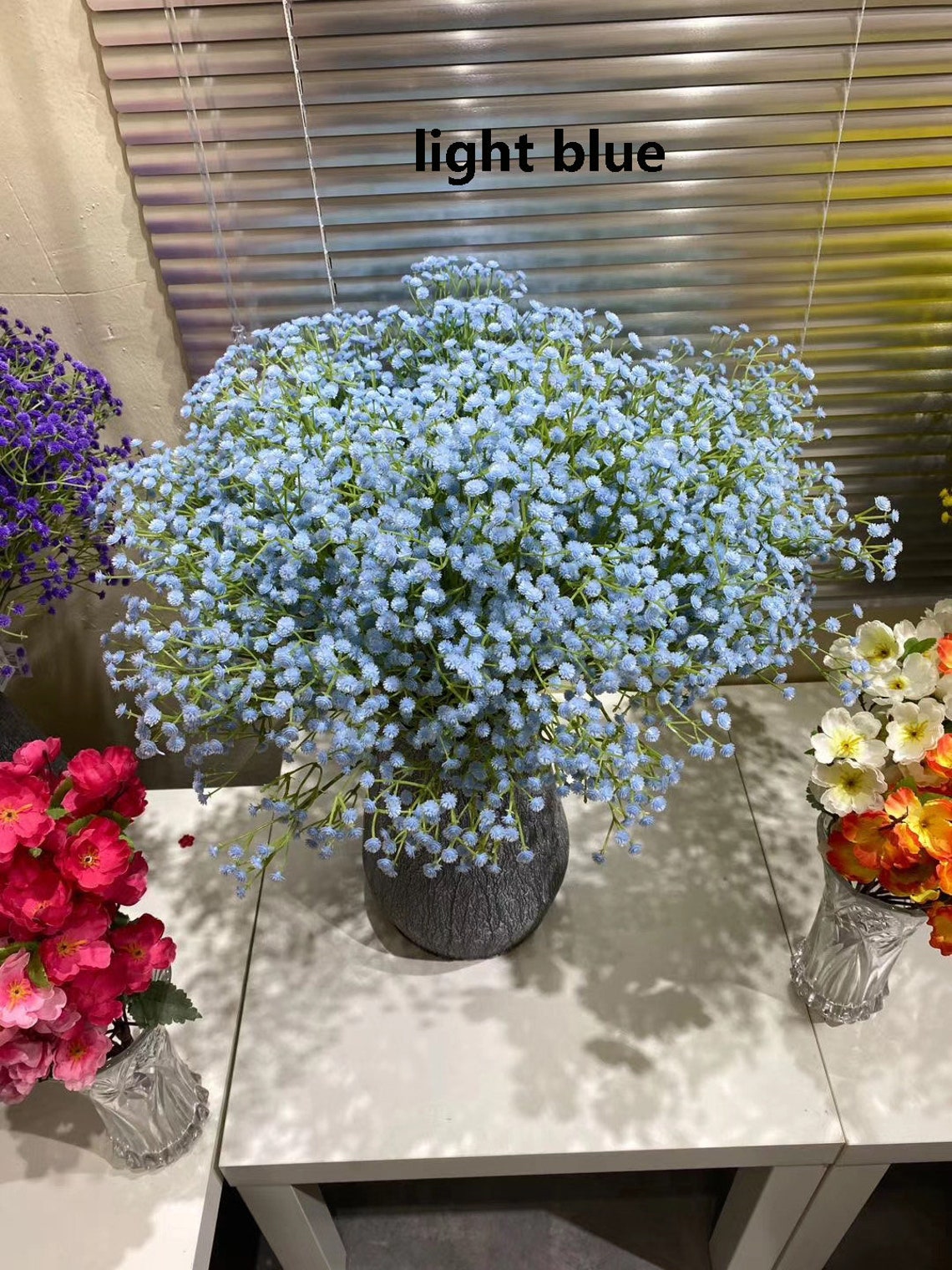 Wholesale 50 Stems Babys Breath Bouquet Flowers Wedding Etsy