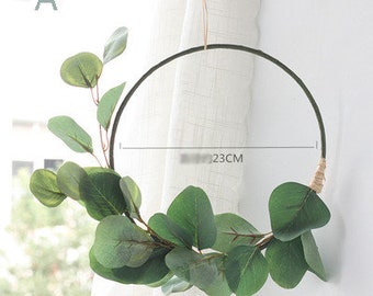 Eucalyptus Leaves Christmas Wreaths,Year Round Wreath,Front Door Wreath,Plant Wreath,Door Hangers,Holiday Wreaths