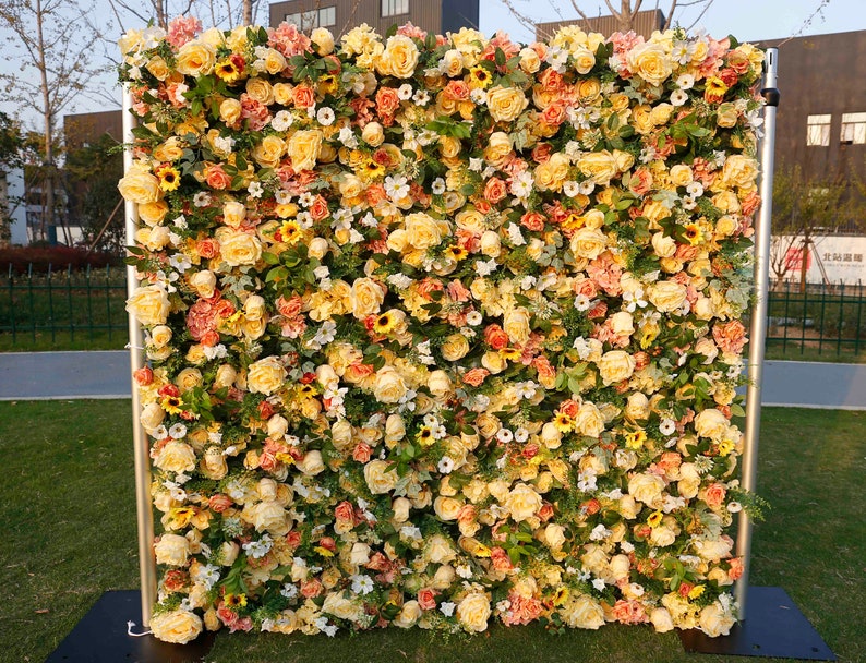 New Design Flower Wall for Wedding Arrangement Event Salon Etsy