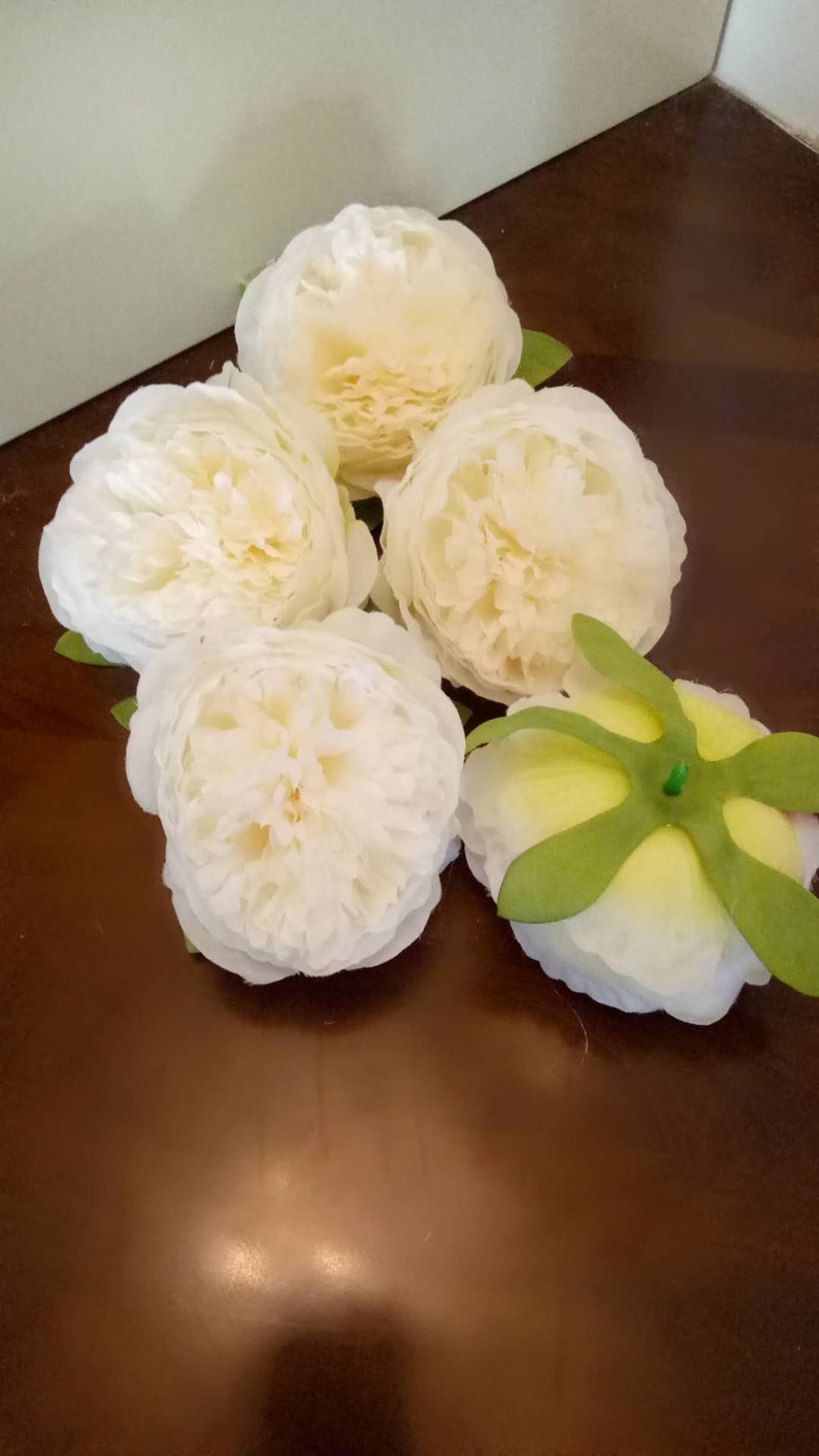 Artificial Silk Peony Flowers 50 Heads Wholesale Flowers for Etsy