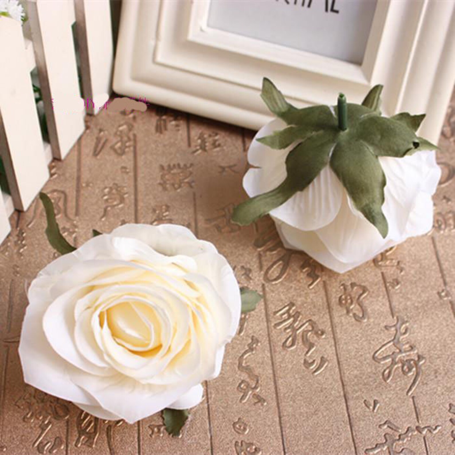 30 Heads Artificial Simulation Silk Rose Diam.8cm DIY Wedding - Etsy
