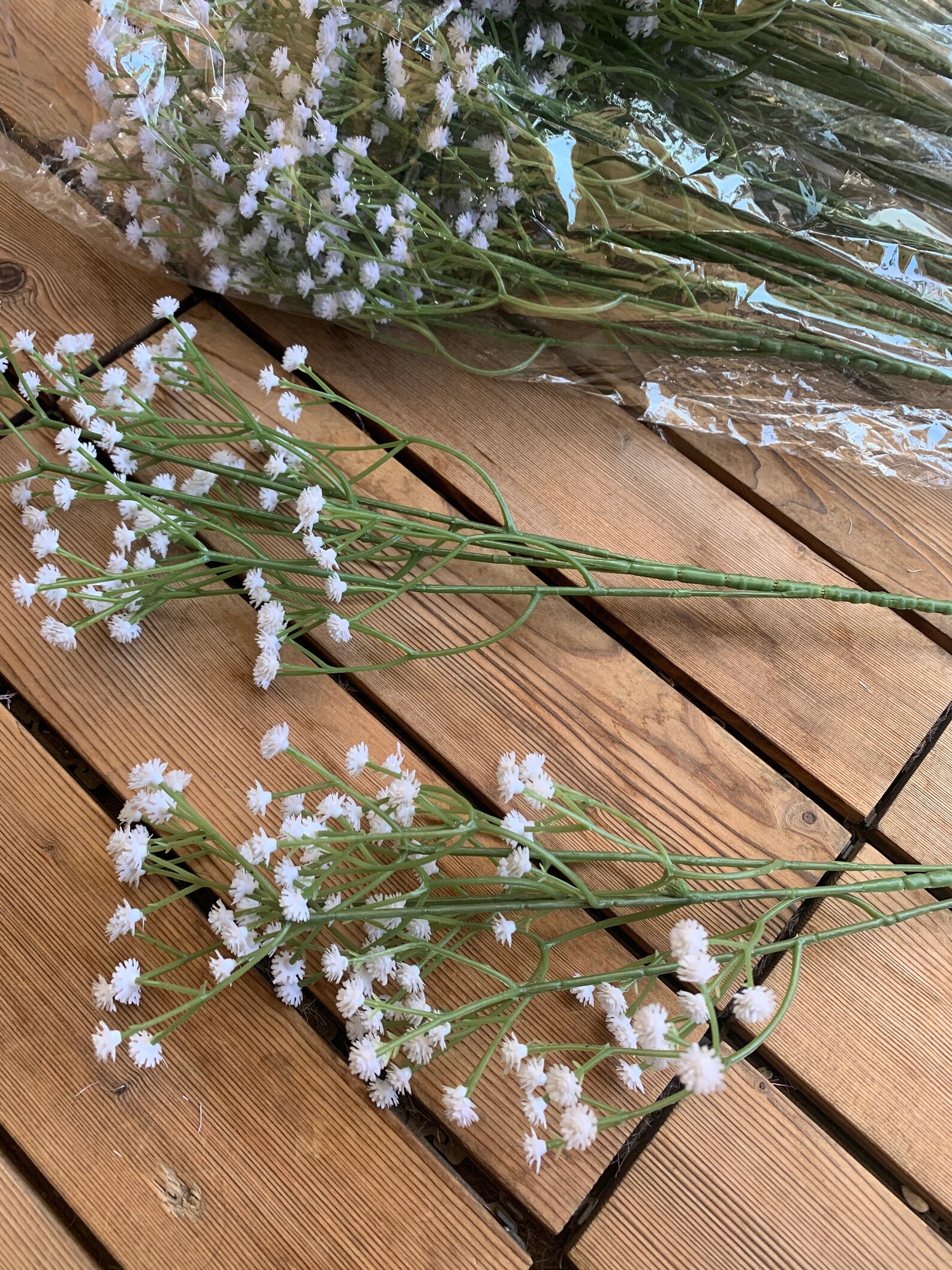 Wholesale 50 Stems Babys Breath Bouquet Flowers Wedding Etsy