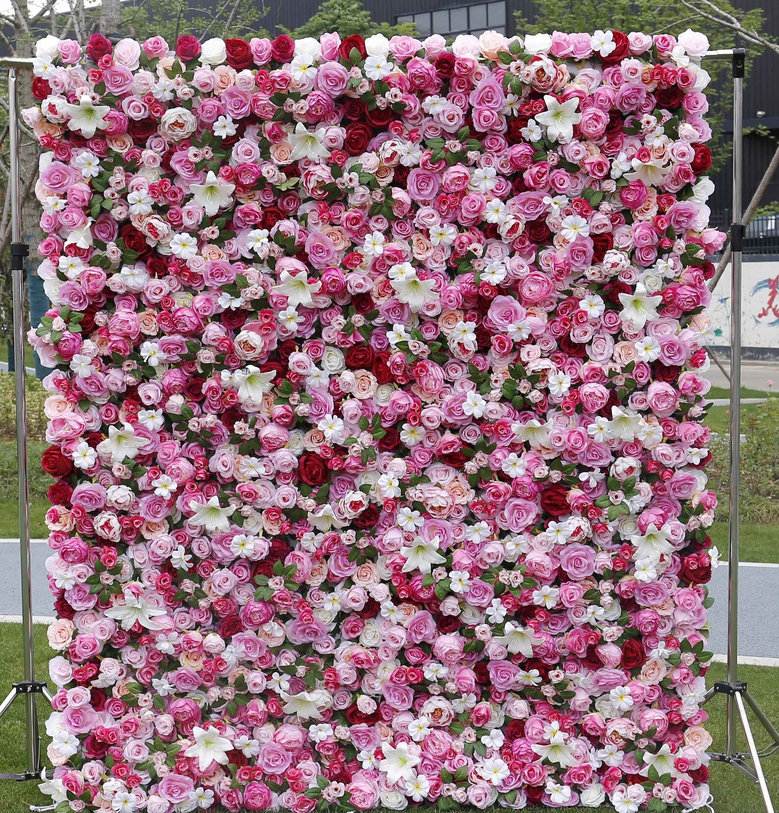 Floral Wall for Wedding Arrangement Fake Flower Wall for Etsy