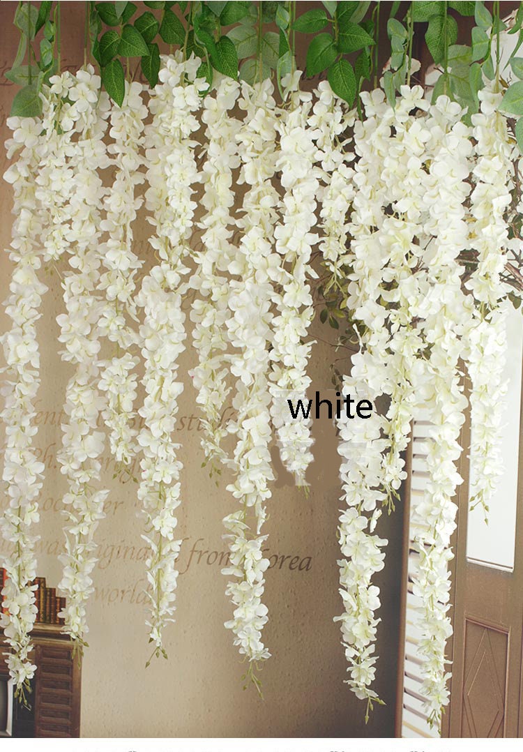 Nep Klimop Wijnstokken Hangende Muur Planten, Kunstmatige Hangende Planten Nep Plastic Klimop Groen Wijnstok Voor Buiten Boho Huis Woonkamer Tuin Muur Bruiloft Slinger Decor (D 10 Pack