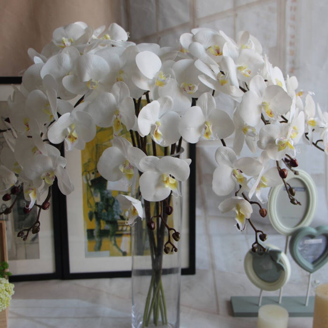 Mandy's Tulipani Artificiali In Poliuretano - 20 Steli Colore Corallo, Altezza 34,9 Cm, Fiori Finti Realistici Per Matrimoni, Centrotavola E Decorazione Casa - 2