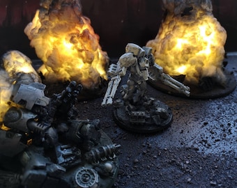 5-Zoll-Explosionsschablone