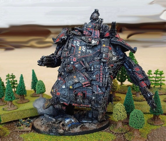 8mm Scale Ramshackle Orc Great Gargantuan Scrap Titan. - Etsy