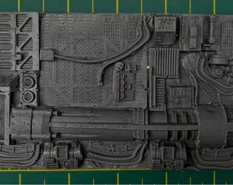 Resin Sci-Fi Greeblies Wargames Landschaft Wände Schlachtfeld und Diorama