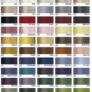 So Fine! #50 3-Ply Polyester Lint Free Quilt and Sewing Thread by Superior Threads - 550 yd / 500 m - 11601 You Pick the Color (w1651)