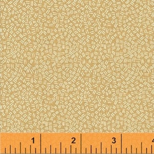 TITAN - Equals in Camel Tan - Cotton Quilt Fabric - Geometric Blenders - Another Point of View for Windham Fabrics - 50049-2 (W4457)