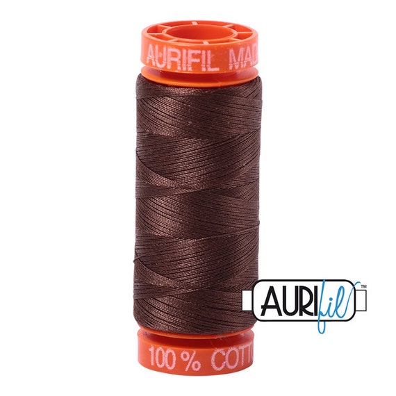 Aurifil Cotton Mako 1285 Medium Bark 50wt Aurifil Cotton Mako 1285 Medium Bark 50wt