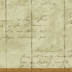 May include: A vintage-style background with a distressed, aged paper texture. The background features handwritten text in brown ink, including the words "il sous", "resulterart des", and "Centimete".