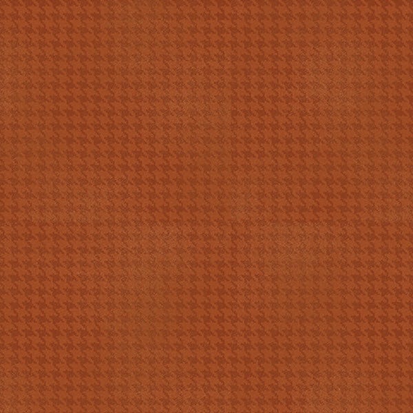 HARVEST BERRY - Blushed Houndstooth in Spice - Autumn Cotton Quilt Fabric Blender - Cheryl Haynes for Benartex Fabrics - 7564-88 (W6835)