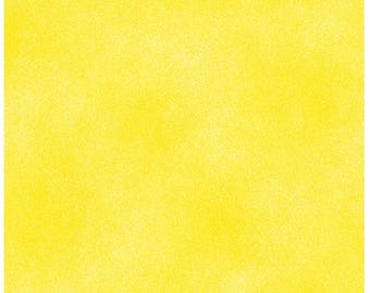 SHADOW BLUSH (Basic) - Lemon - Yellow Texture Solid Blender - Cotton Quilt Fabric - from Benartex Fabrics - 2045-28 (W7082)