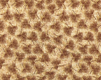North by Northwest - Mini Pine in Rust - Cotton Pine Trees Quilt Fabric - by Kanvas Studios for Benartex Fabrics - 5727-88 (W1630)