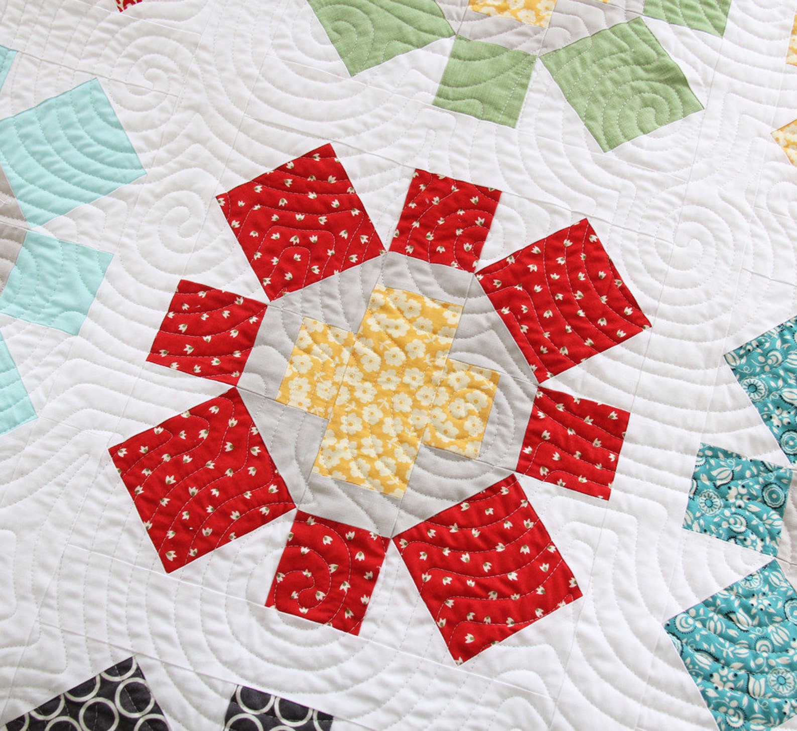 Spin Cycle Quilt Pattern by Cluck Cluck Sew Super FUN Fat Etsy