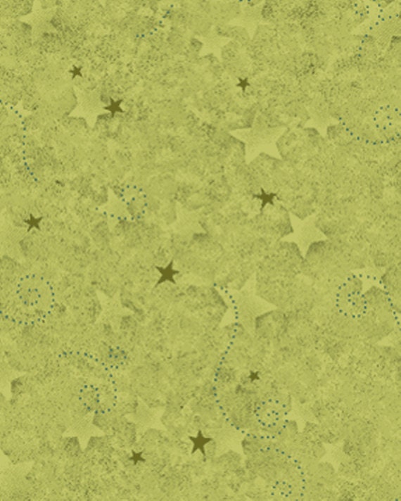 100% algodón estrellas de mar tela por Benartex