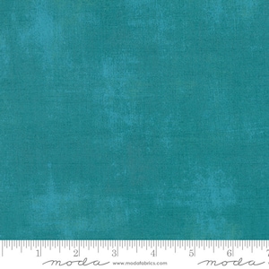 GRUNGE BASICS - Ocean - Texture Blender in Blue - Cotton Quilt Fabric Material - Basic Grey for Moda Fabrics - 30150-228 (W8164)